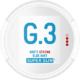 G.3 Blue Mint Super Slim White Portion Strong