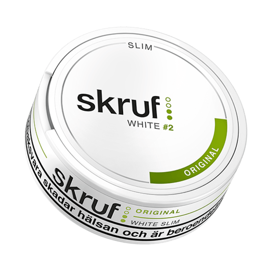 Skruf Slim Original White Portion #2