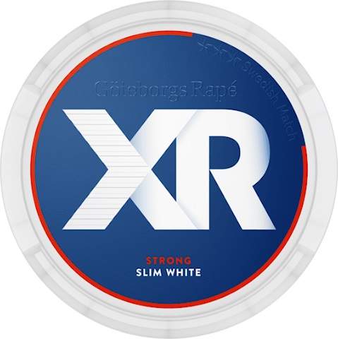 XR Göteborgs Rapé Strong Slim White
