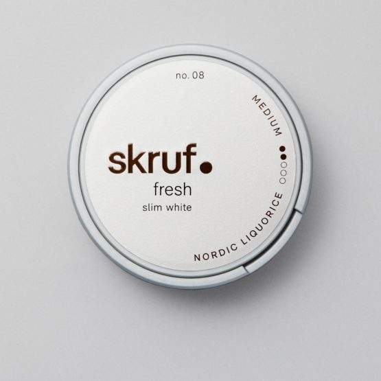 OUTLET! Skruf Slim Fresh no 8 Nordic Liquorice