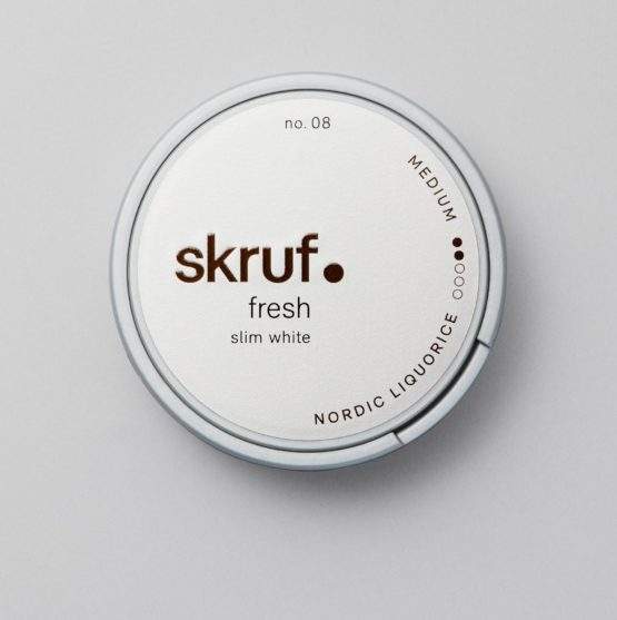 OUTLET! Skruf Slim Fresh no 8 Nordic Liquorice