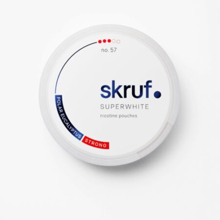 OUTLET! Skruf Super White no 57 Polar Eucalyptus Strong