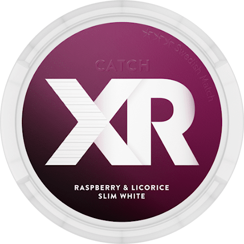 XR Catch Raspberry & Licorice Slim White