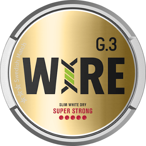 G.3 WIRE Slim White Dry Super Strong
