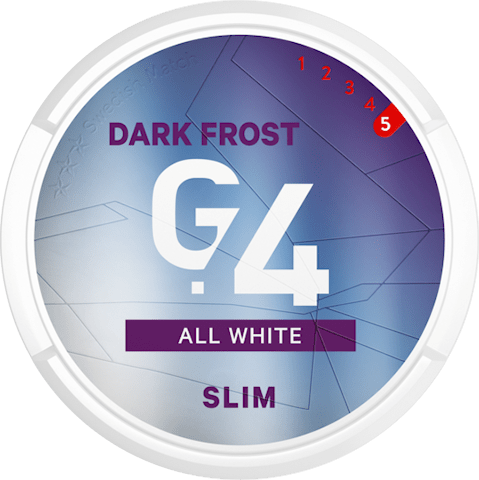 G.4 DARK FROST All White Slim