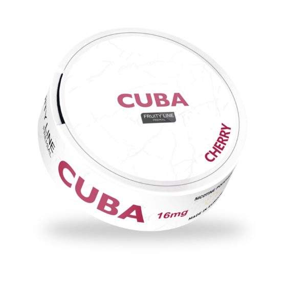 Cuba White Fruity Line Cherry