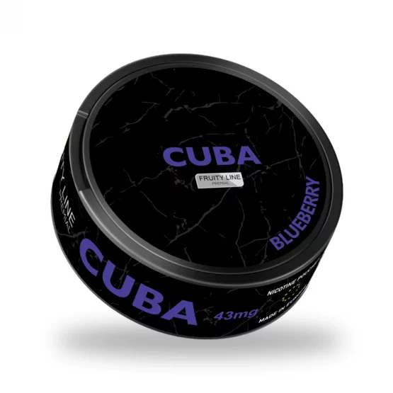 Cuba Black Fruityline Blueberry