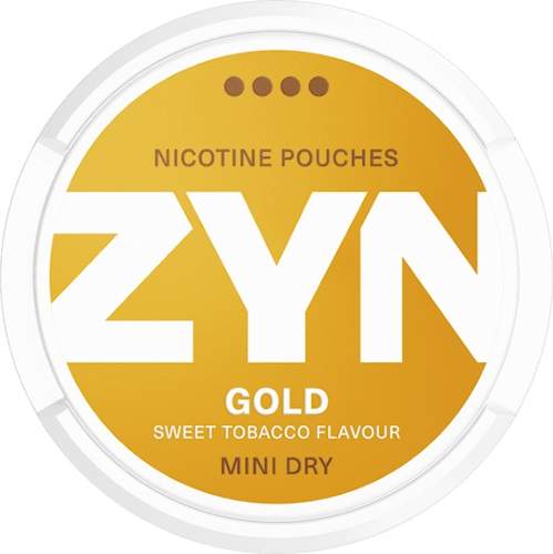Outlet! 5-Pack Zyn Gold 6mg