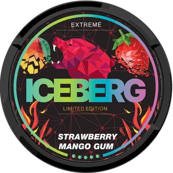 Iceberg Extreme Strawberry Mango Gum 50mg