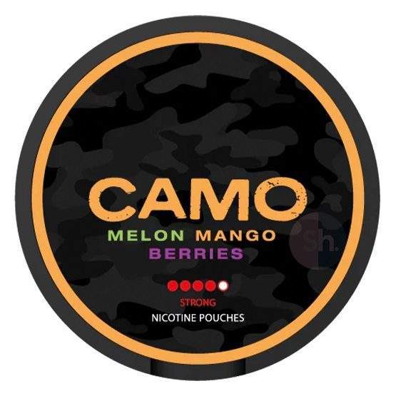 CAMO Melon Mango Berries White Slim Portion 25mg