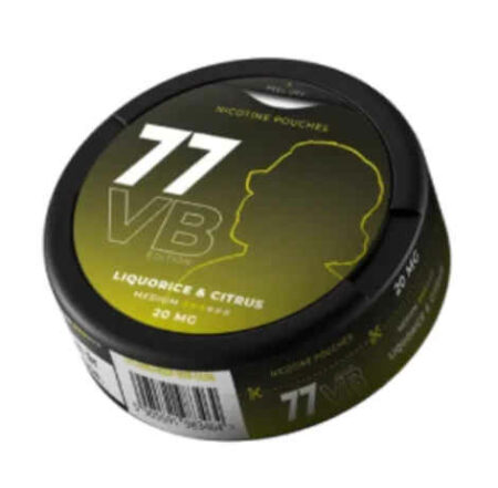 77 VB Edition Liquorice & Citrus 20mg