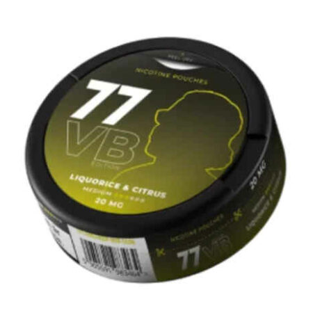 77 VB Edition Liquorice & Citrus 20mg