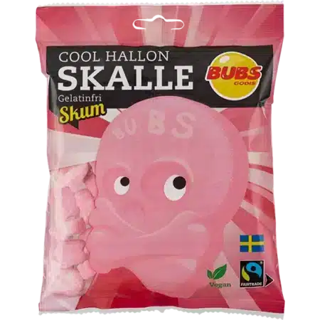 BUBS Cool Raspberry Foam Skulls