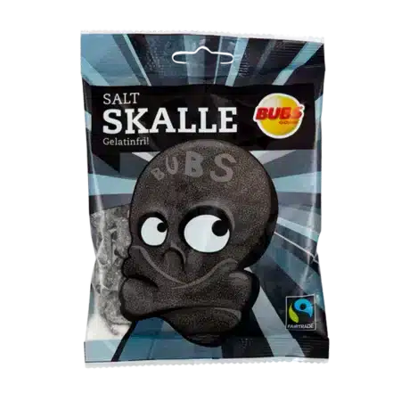 BUBS Salt Licorice skulls