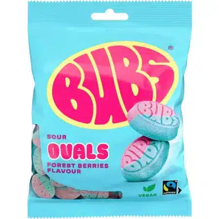 Bubs raspberry & Blueberry ovals